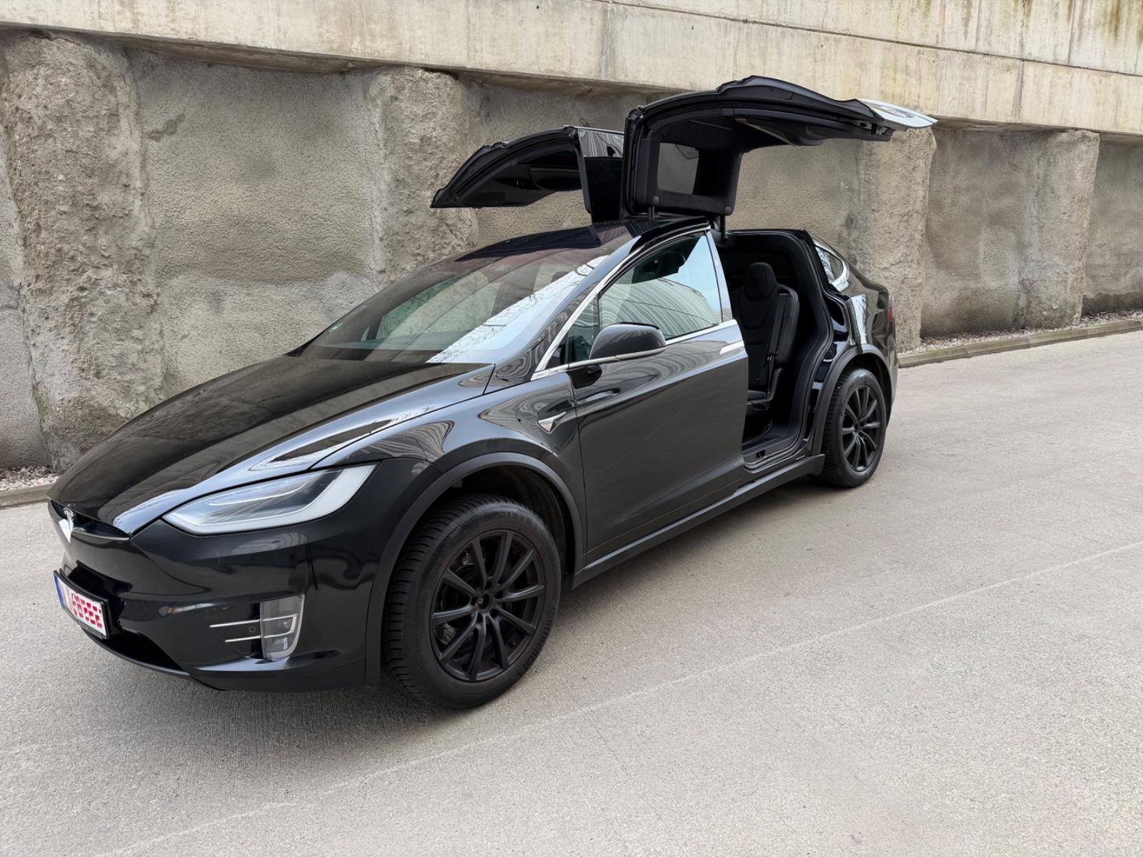 Tesla Model X Dual Motor Kamera 360 Leder Navi LED AHK