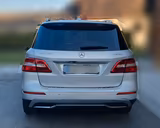 Mercedes-Benz ML 350 CDI, 4MATIC, 1.Hand  - silberne Mercedes-Benz ML-Klasse