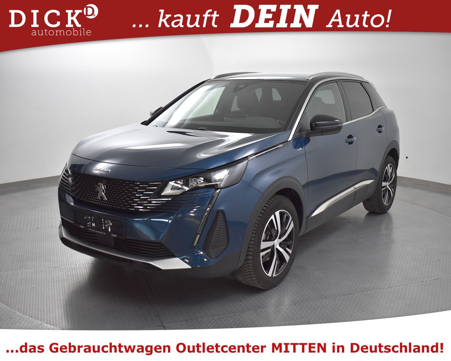 PEUGEOT 3008 DSC6 GT Line MEMO+MASS+VIRTU+LED+KAM+ACC+18 - Image 3