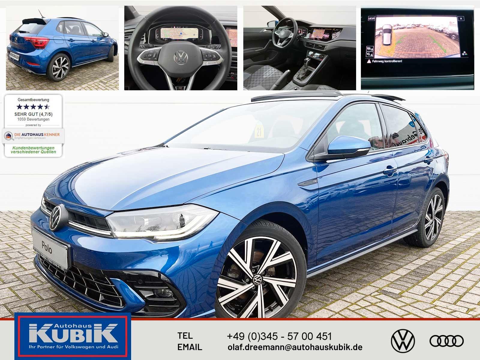 Volkswagen Polo TSI R-Line mit DSG+IQ.Light+DiscoverPro+Kam