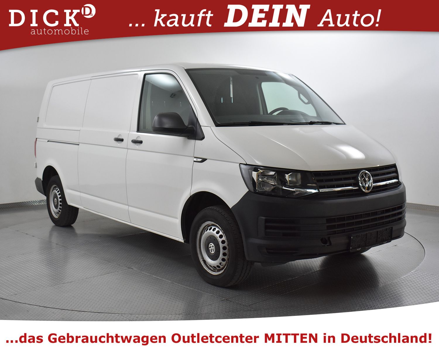 Fahrzeugabbildung Volkswagen T6 Transp 2.0 TDI LKW Lang 3-SITZE+KLIMA+PDC