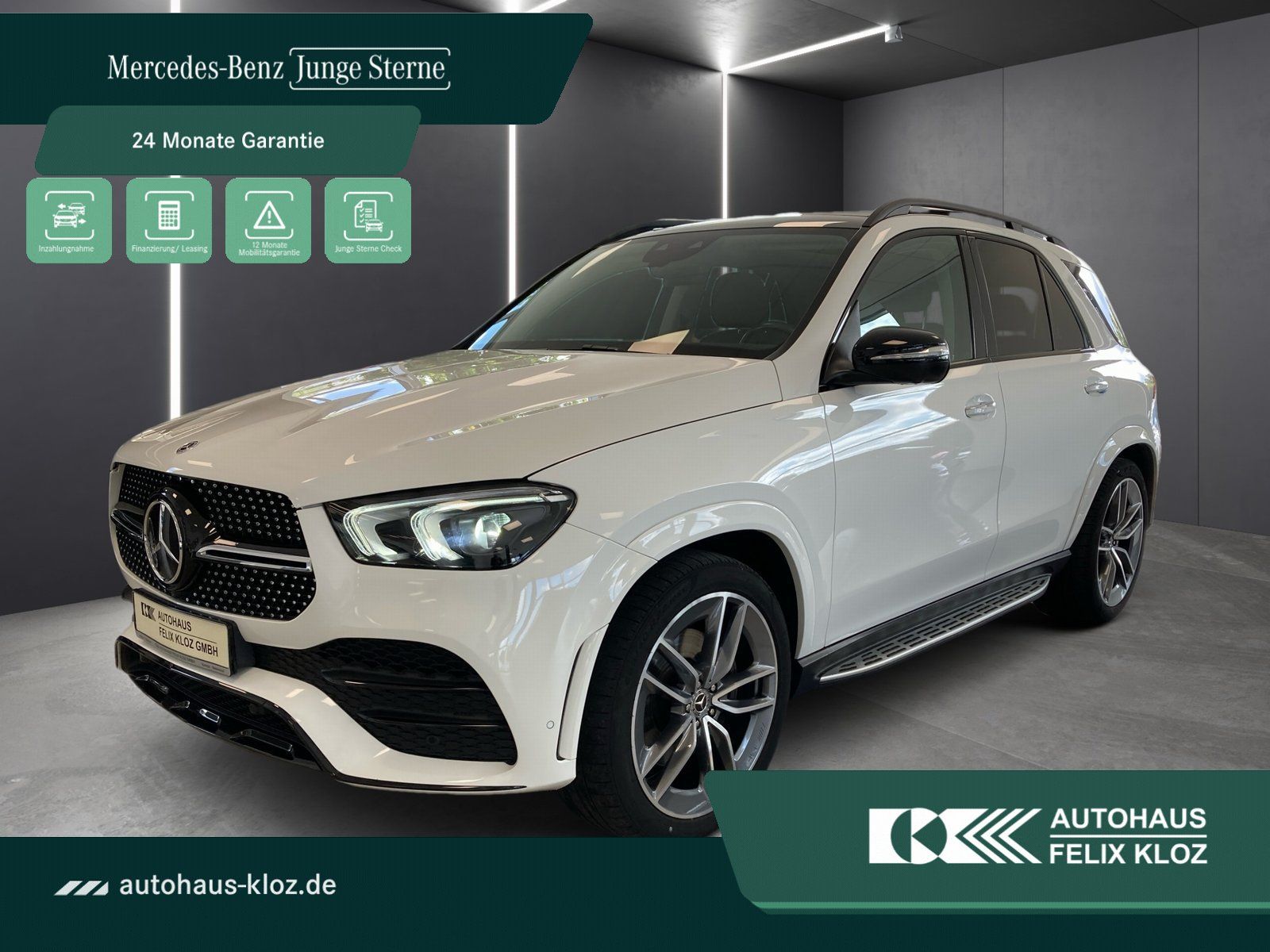Fahrzeugabbildung Mercedes-Benz GLE 450 AMG 4M*Airmatic*Distro*Pano*HUD*AHK*360°