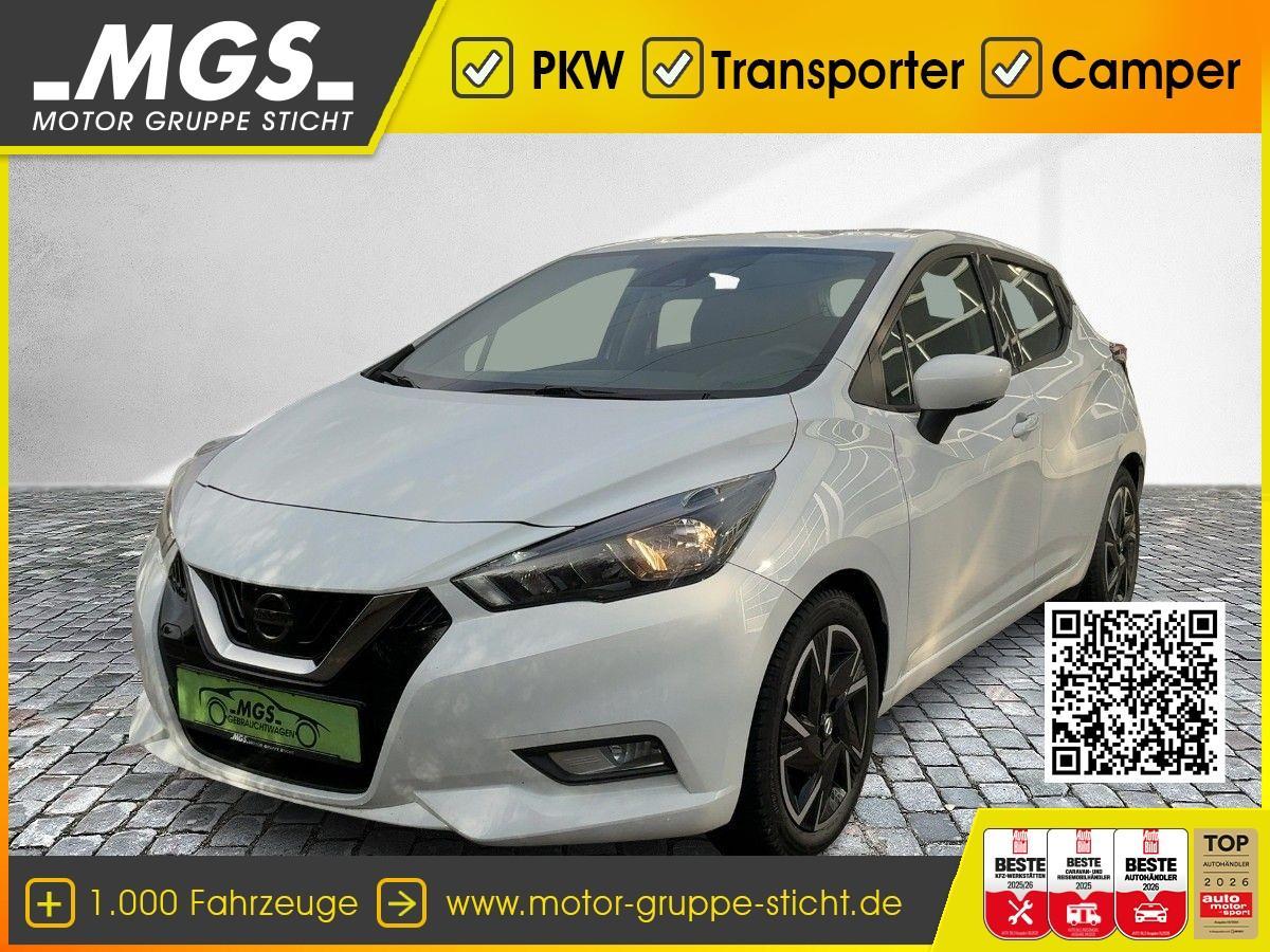 Nissan Micra 1.0+SPURHALTE+KLIMAAUTOMATIK+EINPARKHILFE
