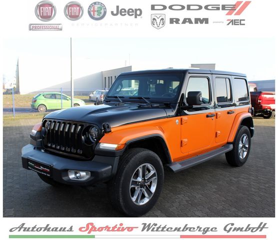 Jeep Wrangler Unlimited Sahara, Leder,AHK,LED,SHZ