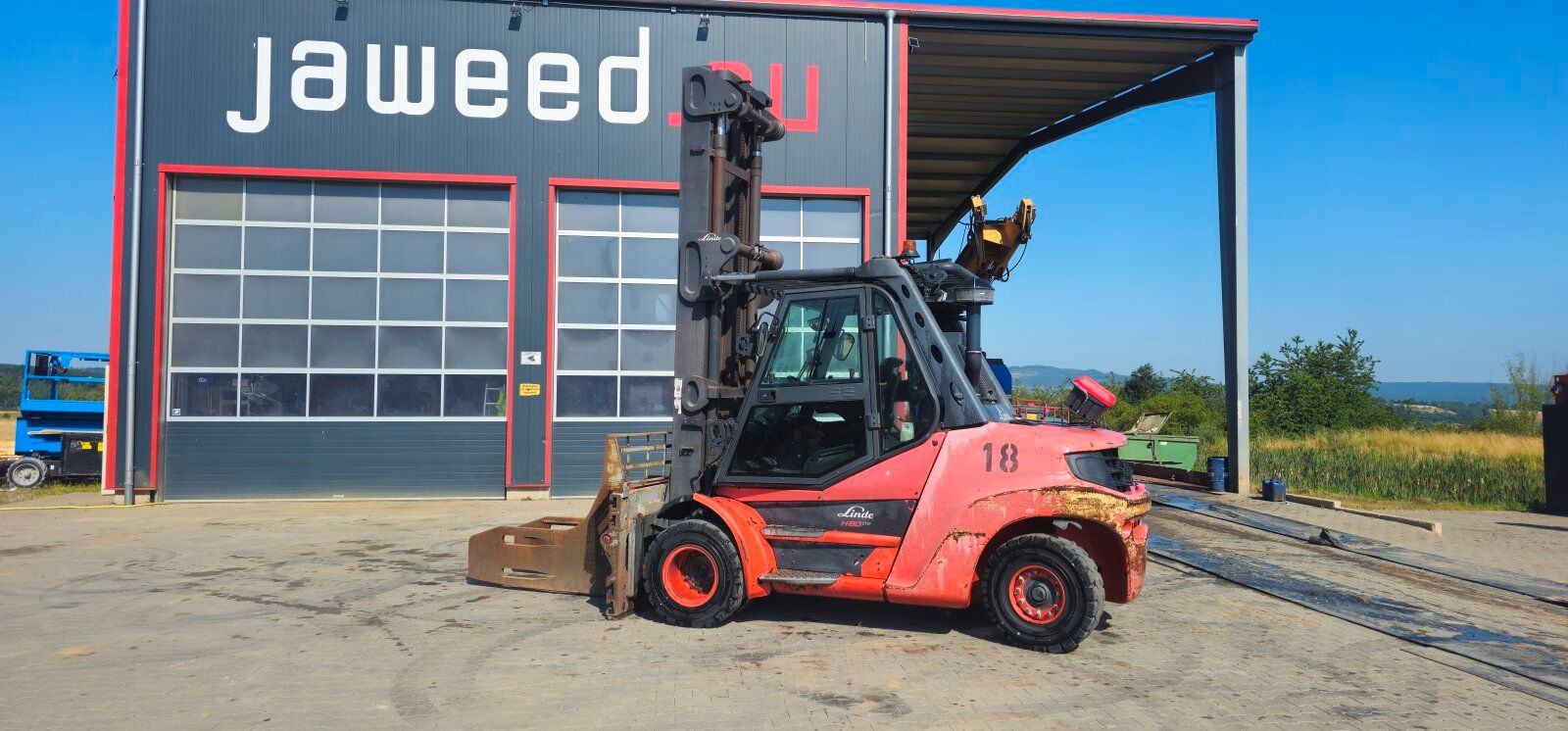 Fahrzeugabbildung Linde H80D-03/900 / 11/2020 / Frontstapler
