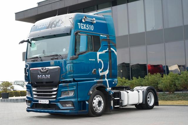 MAN TGX 18.510 · GX · MEGA · RETARDER · navigație · LOW D