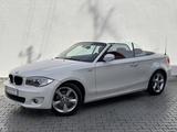 BMW 120i Cabrio Automatik/Navi/Memory/Klima-Auto - BMW 1er Reihe: Weiß, Cabrio
