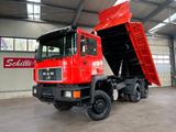 MAN F10 26.372 ALLRAD 6x6 Blatt Meiller Bordmati AHK - MAN 372