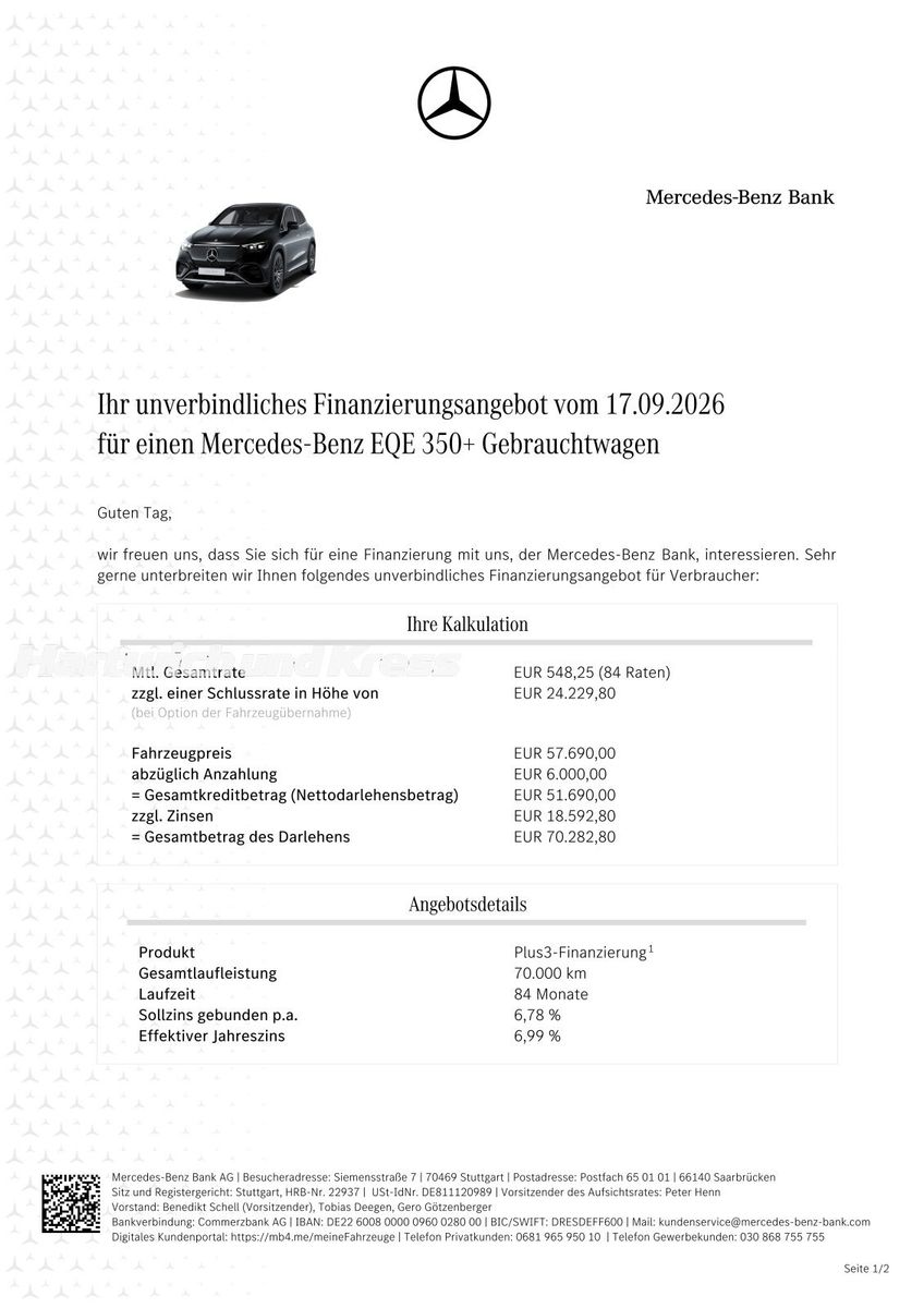 Mercedes-Benz EQE 350 SUV AMG Line Premium AIRMATIC HeadUp AH foto 3