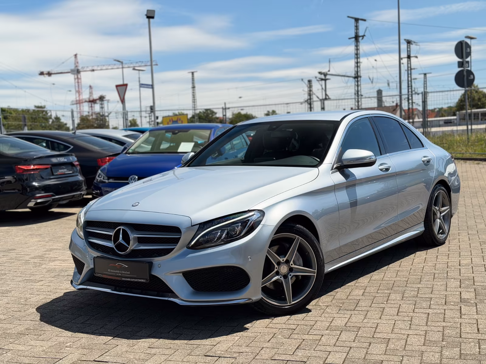 Mercedes-Benz C 220 d AMG-Line *Vollleder*Navi*LED*