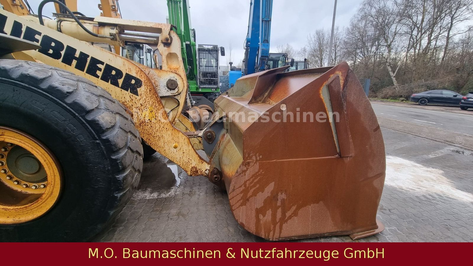 Fahrzeugabbildung Liebherr L 580 / AC/ Waage /