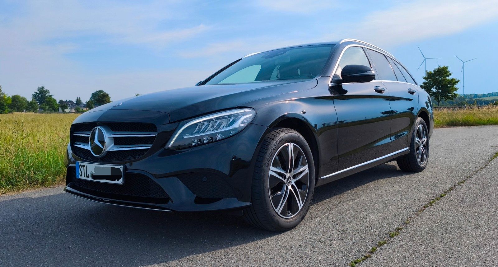 MERCEDES-BENZ C 180 T AVANTG. MB-GARANTIE-03/27 HUD NAVI LED