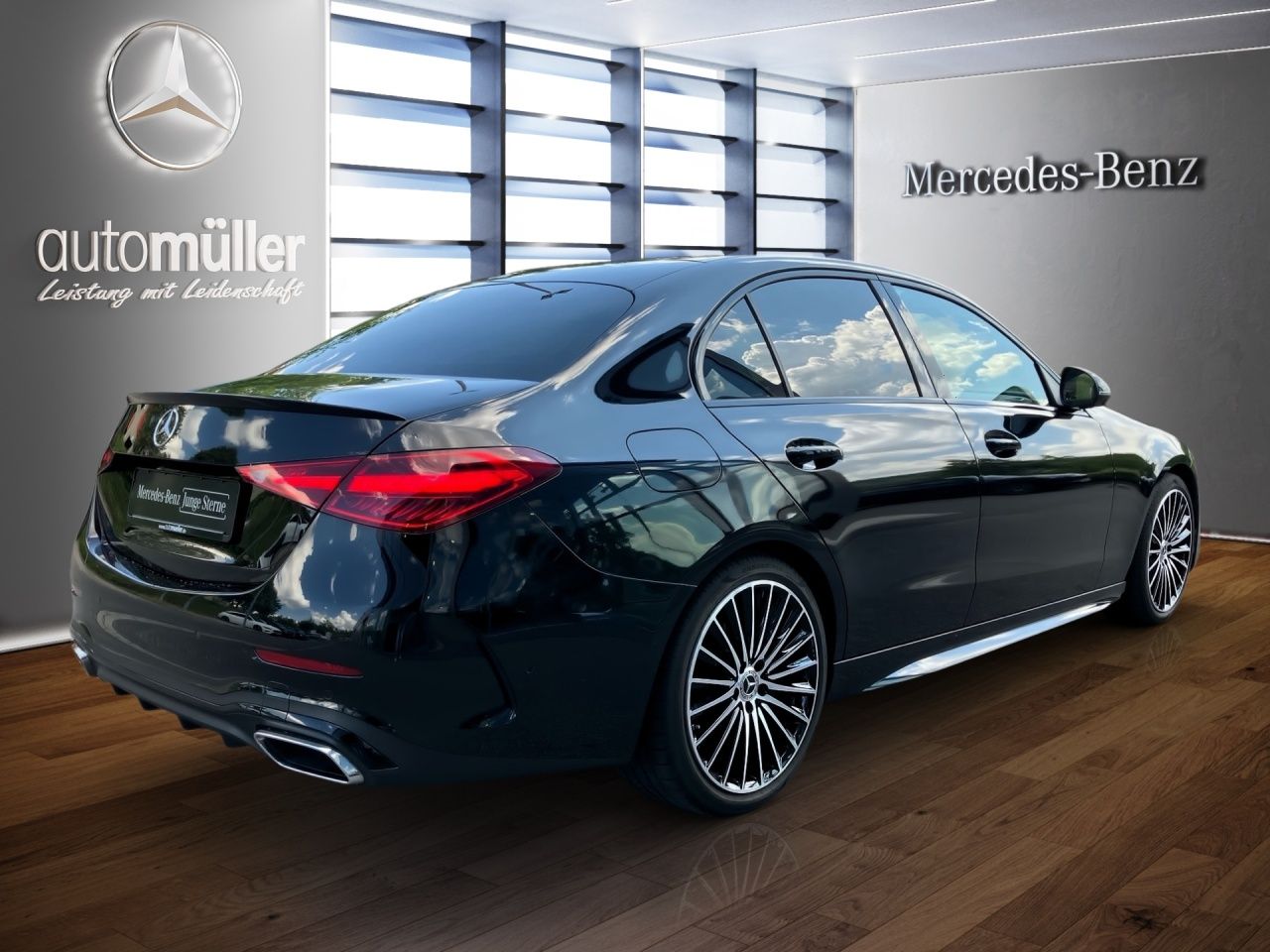 Fahrzeugabbildung Mercedes-Benz C 180 AMG+NIGHT+BURMEST+19''+LENKRADHEIZ+360°