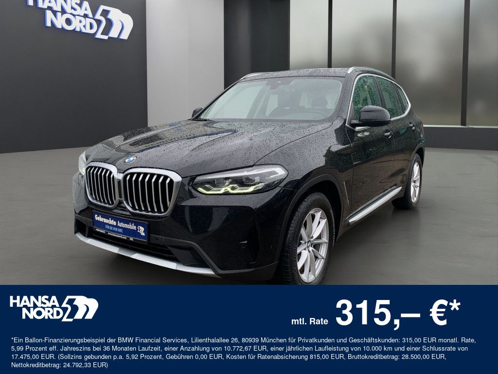 BMW X3 — BMW X3 xDrive20d NAVI PANO LEDER KEYLESS KAMERA 18"