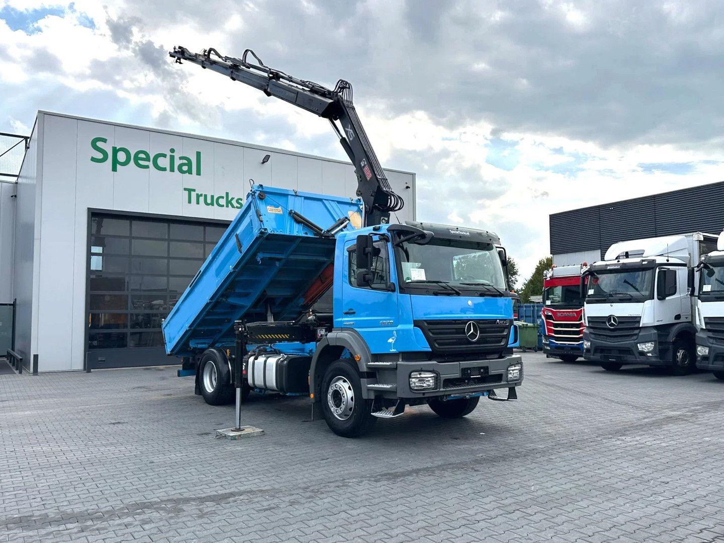 Mercedes-Benz Axor 1829 4x2 EEV - HIAB 122 D-3 DUO - 3-zijdige