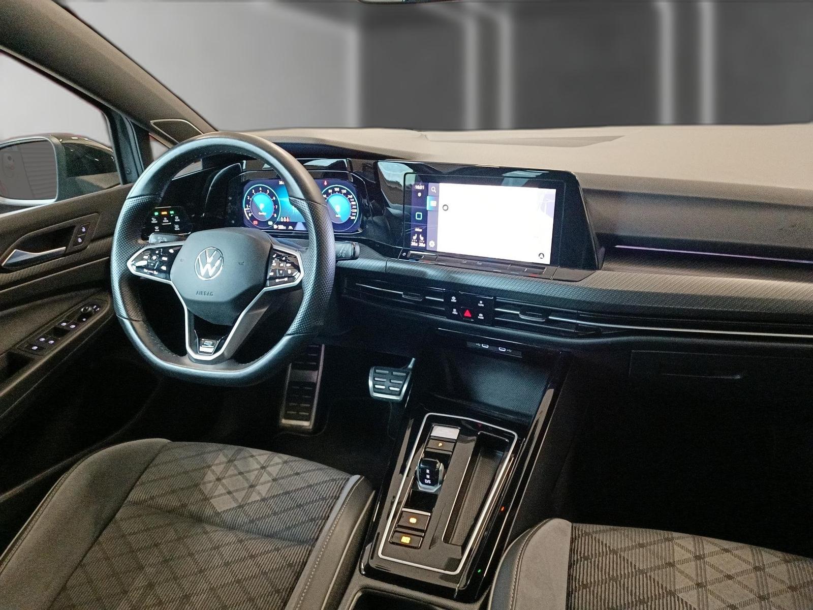 Volkswagen Golf VIII 1.5 eTSI R-Line DSG BlackStyle*Matrix, миниатюра 9