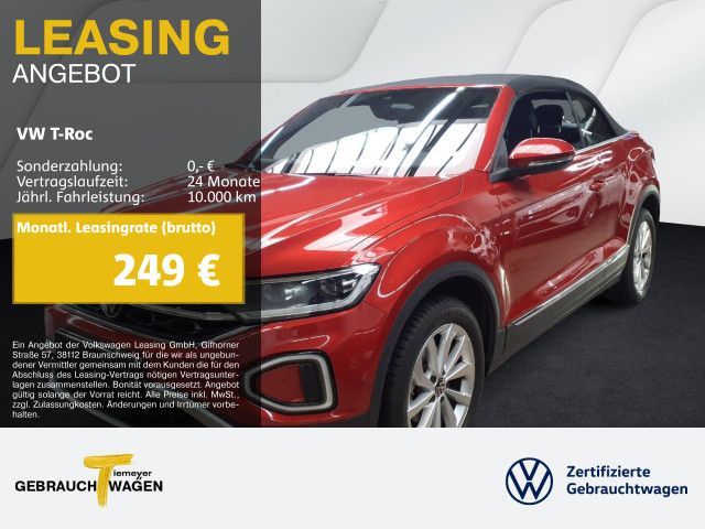 Volkswagen T-Roc Cabrio 1.0 TSI STYLE NAVI KAMERA LED VIRTU