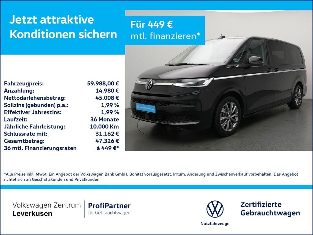 Image of Volkswagen T7 Multivan