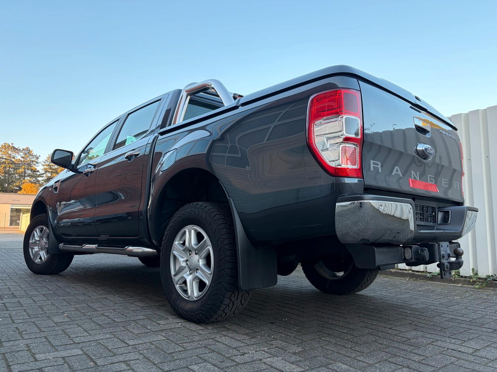 Ford Ranger 3.2 TDCi 200 ch Limited Double Cabine 4x4 • Cuir • GPS • Caméra • Attelage 3,35 t