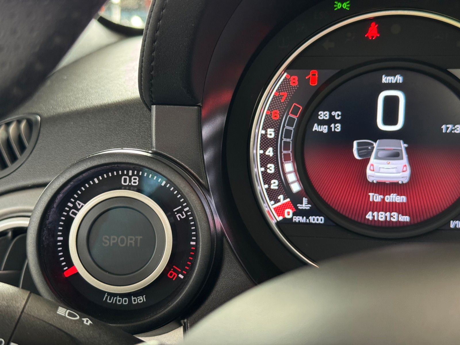 Fahrzeugabbildung Abarth 500 Cabrio 595 C Turismo 70th Anniversary