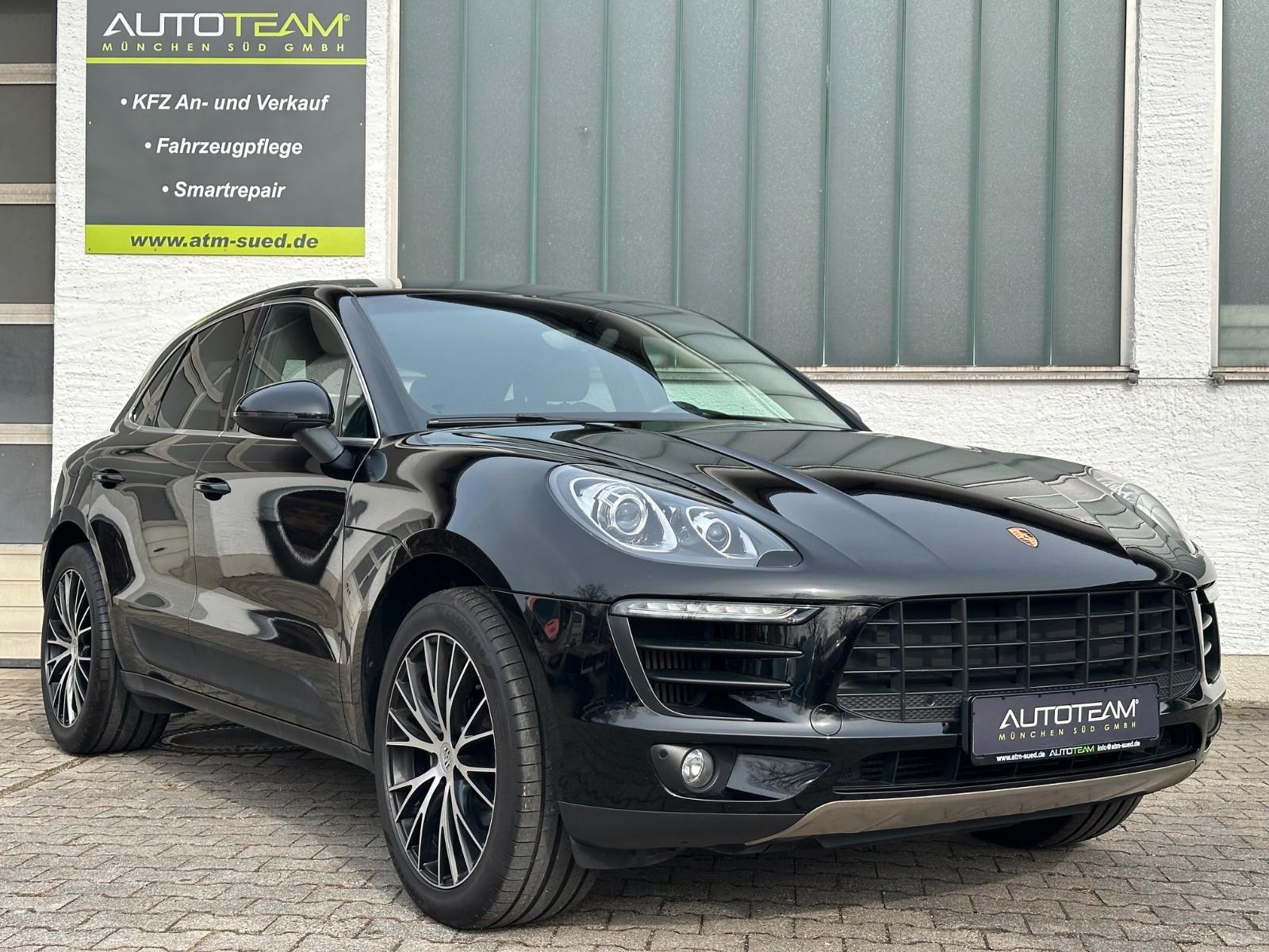 Porsche Macan S Luftfederung Kamera AHK PCM BOSE