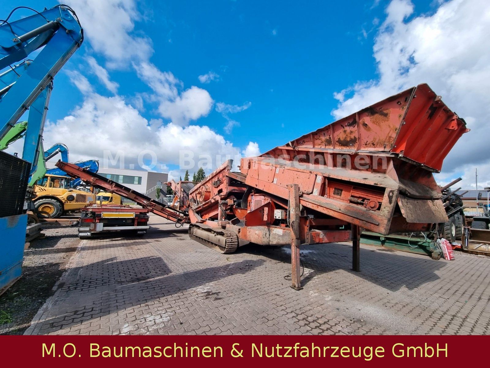 Fahrzeugabbildung Terex Finlay 883   /  Mobile Siebanlage /