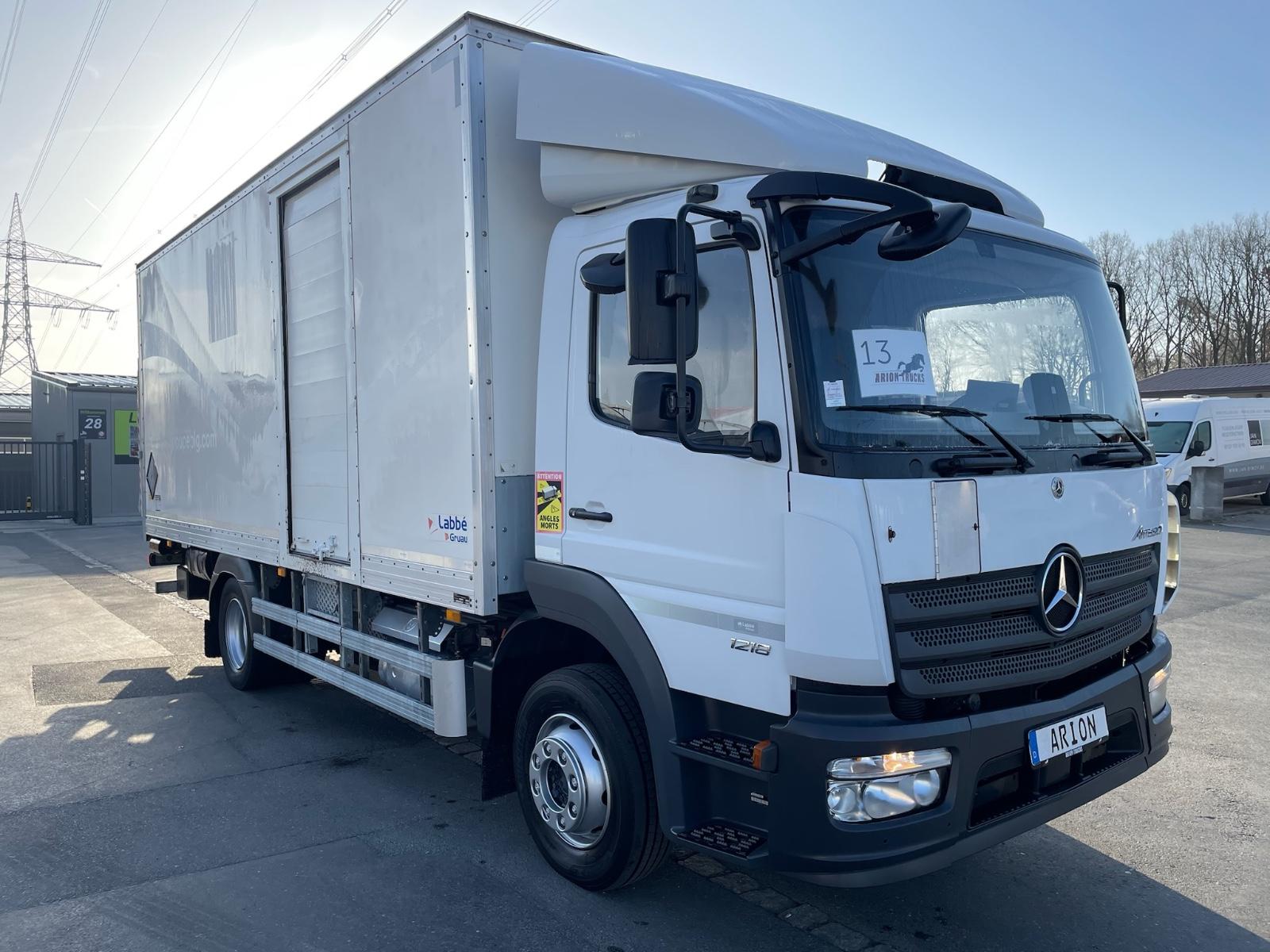 Mercedes-Benz Atego 1218 4x2 Koffer/FULL-ADR/EXIII/LBW/AC
