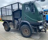 Unimog U20 / Kipper / 2x AHK - Unimog grün