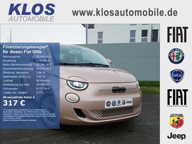 Fiat 500e ICON 42kWh MAGICEYE CO-DRIVER WINTER KOMFOR