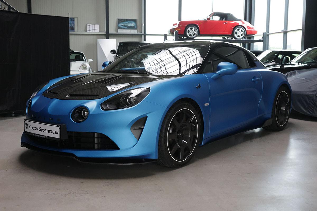 Alpine A110 R, Carbonfelgen, 1. Hand, deutsch, 1.946 KM