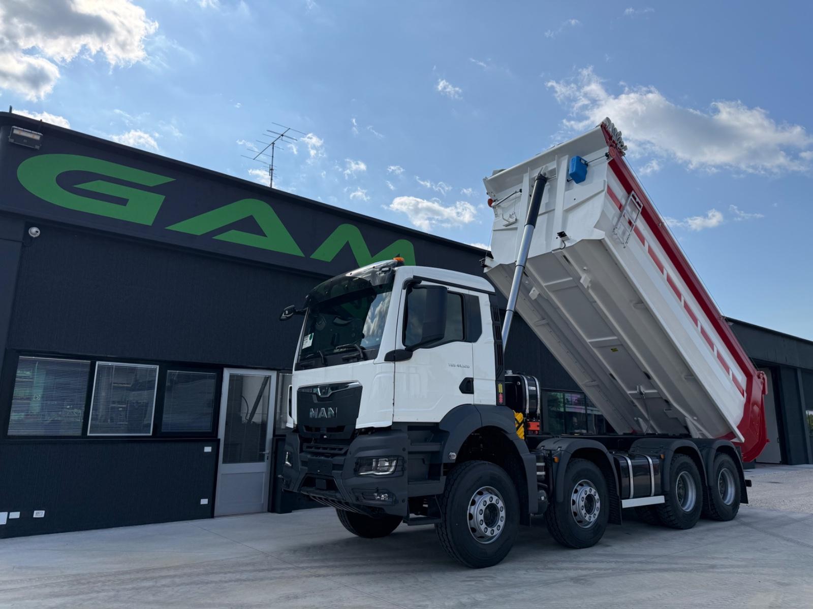 MAN 41.520 TGS 40Ton 8x4 Euro6 KIPPER 19cbm