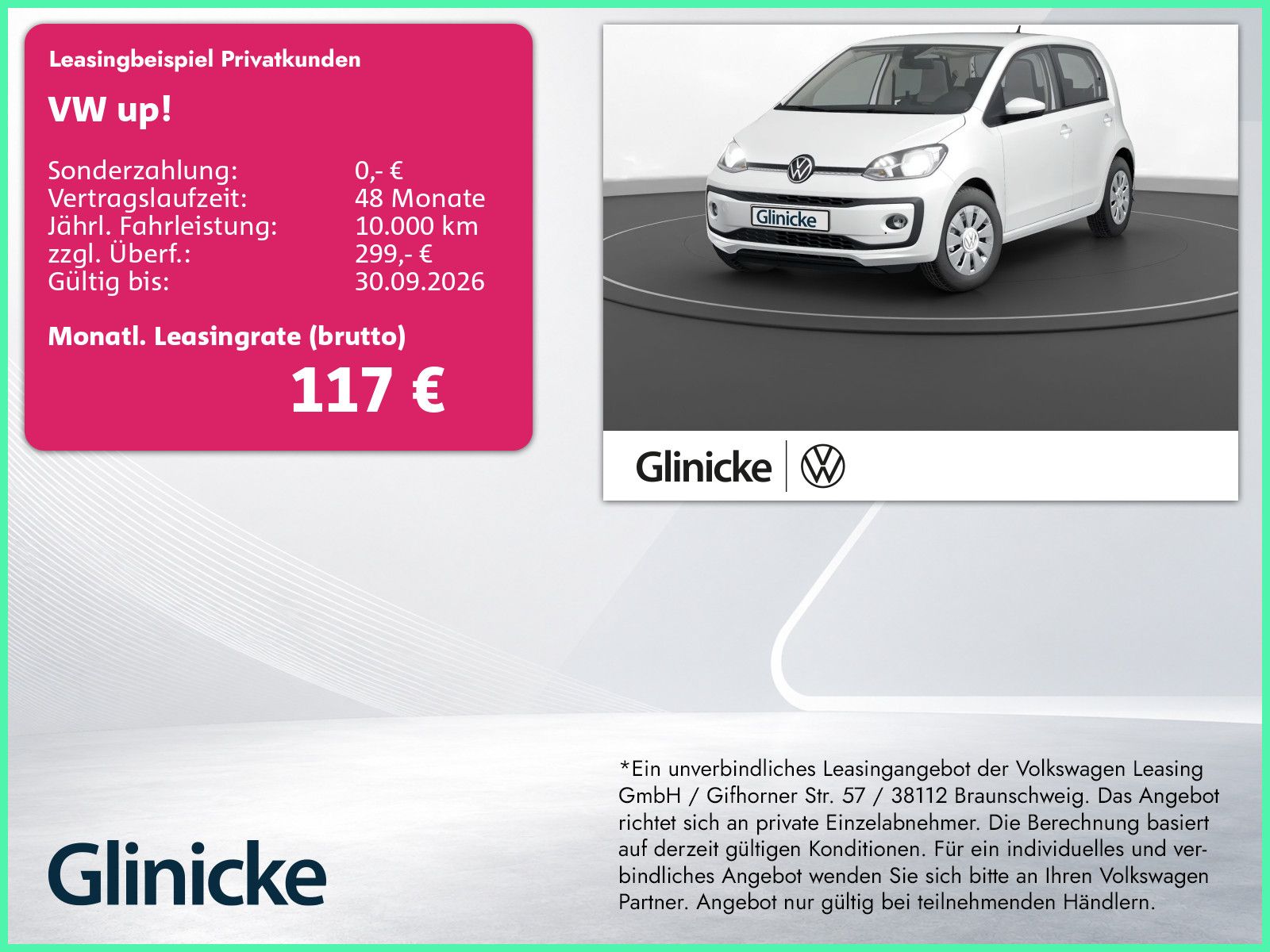 Volkswagen up! 1.0 PDC+RFK Tempomat Sitzhz. Klima DAB
