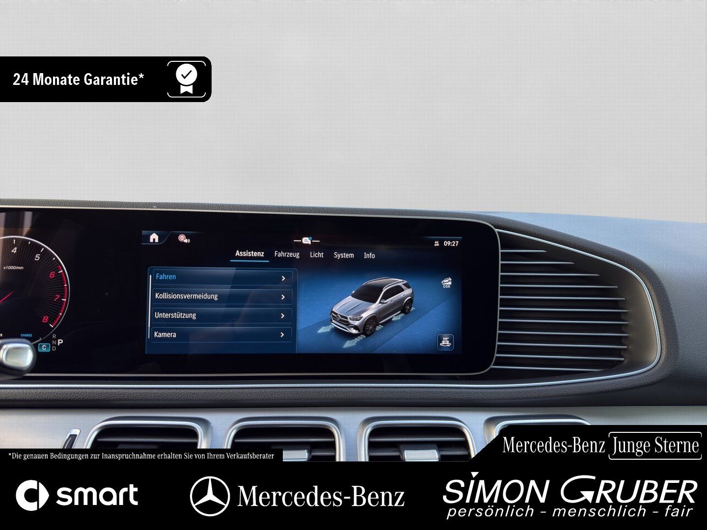 Fahrzeugabbildung Mercedes-Benz GLE 450 4M Leder Pano Memo 360 Burm AHK