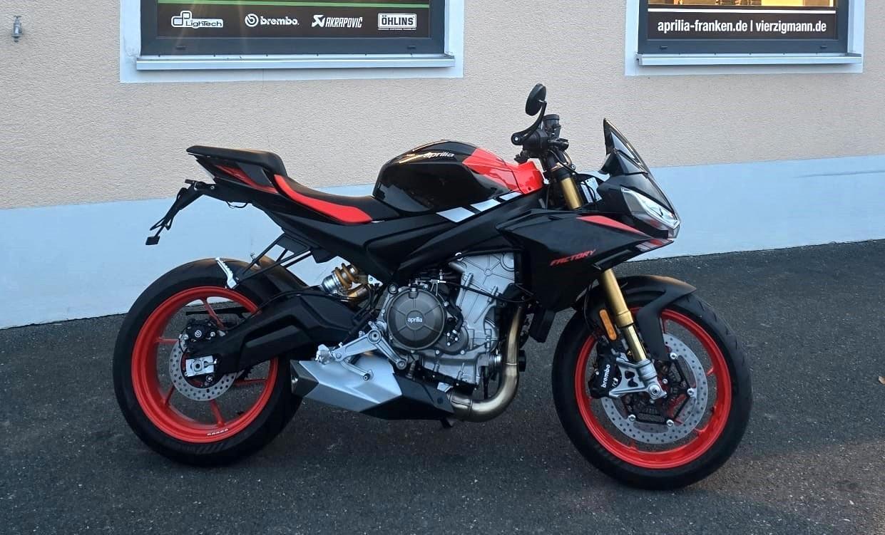 Aprilia Tuono 660 Factory E5+ 35 kW mit Zubehör