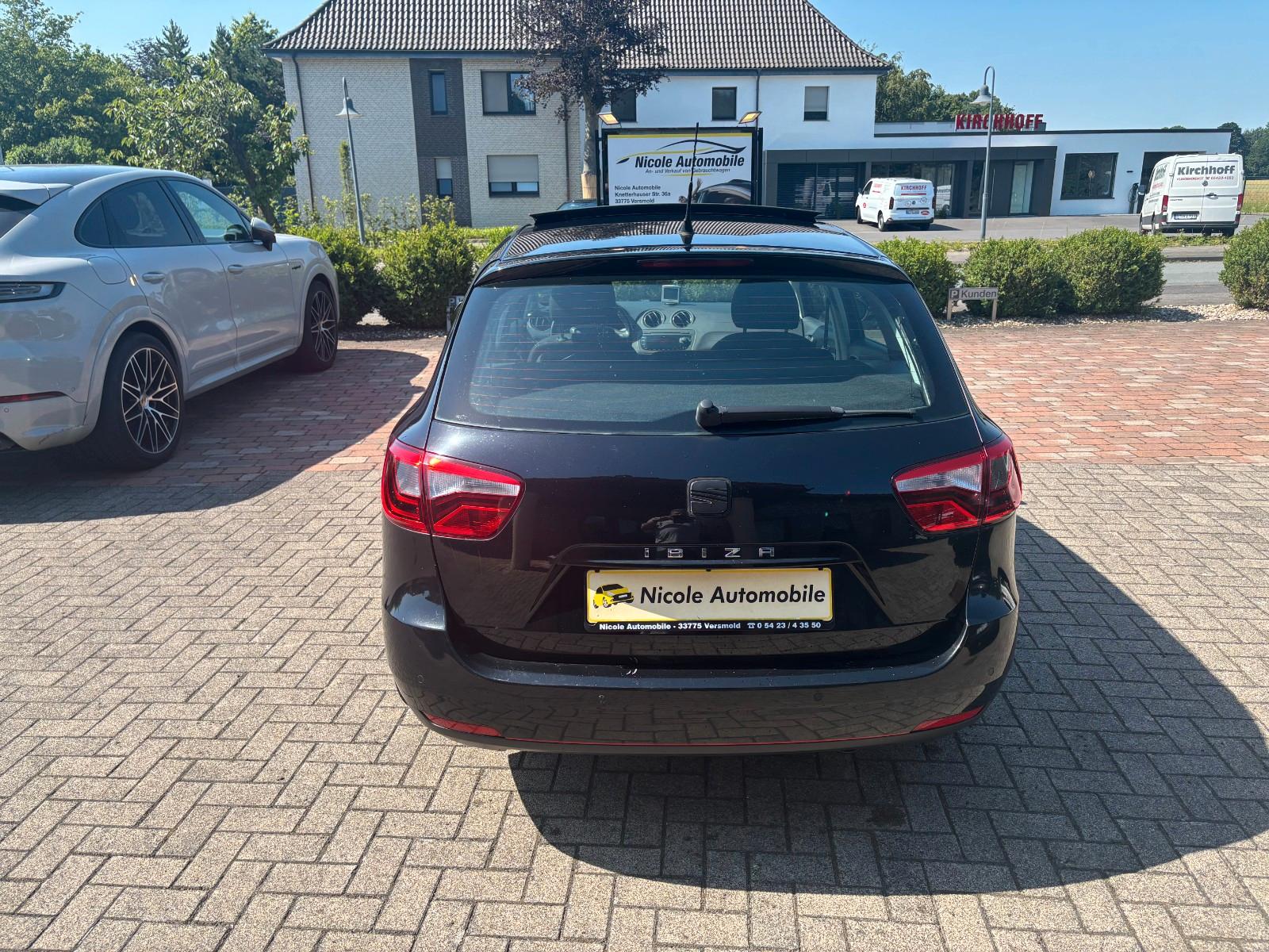 Seat Ibiza 2012 — engine 1.199 cm³, 75 HP (55kW)
