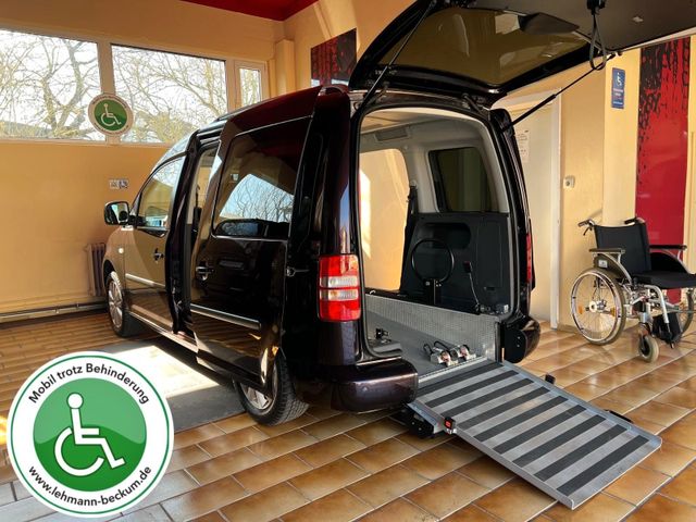 Volkswagen Caddy Highline Rollstuhlrampe Standhzg Navi