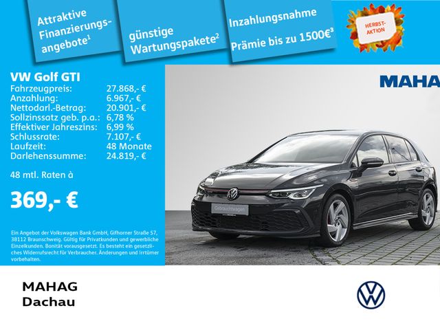 Volkswagen Golf VIII GTI 2.0 TSI Navi LEDPlus AppConnect Bl