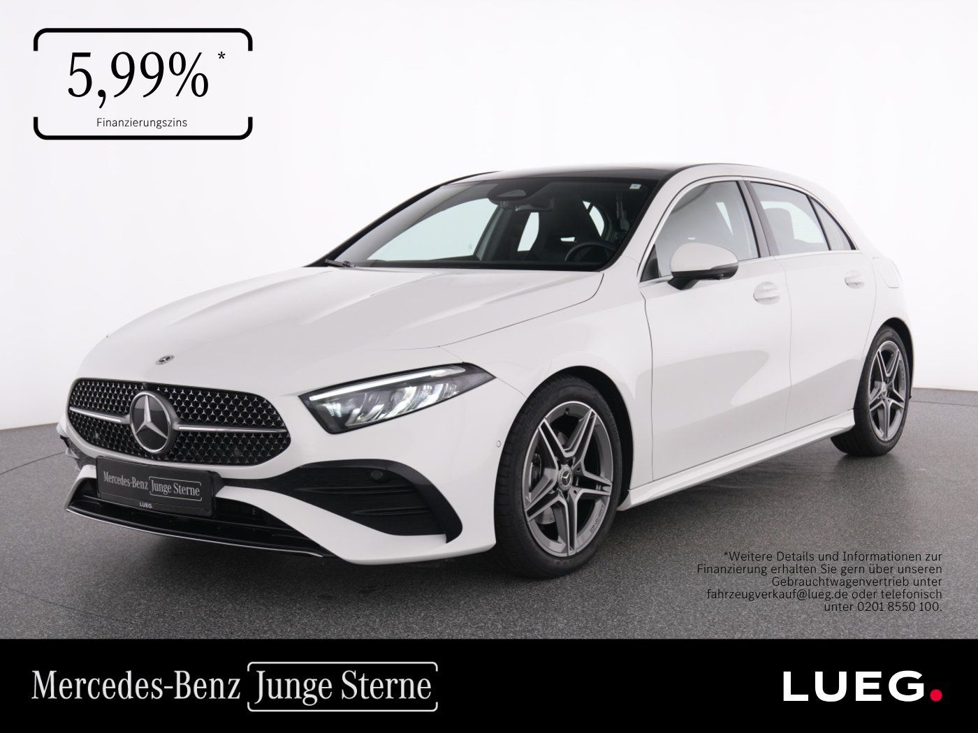 Mercedes-Benz A 180 AMG+NavPrem+LED-HP+Pano+SHZ+Lenkradzg+360°