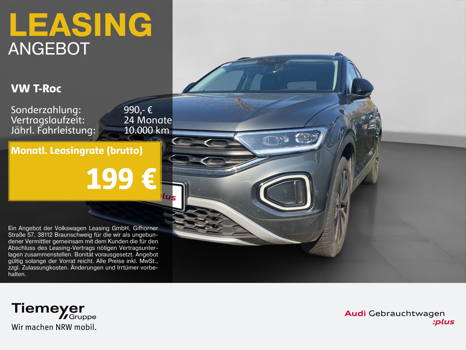 Volkswagen T-Roc 2.0 TDI DSG GOAL AHK NAVI KAMERA SITZHZ