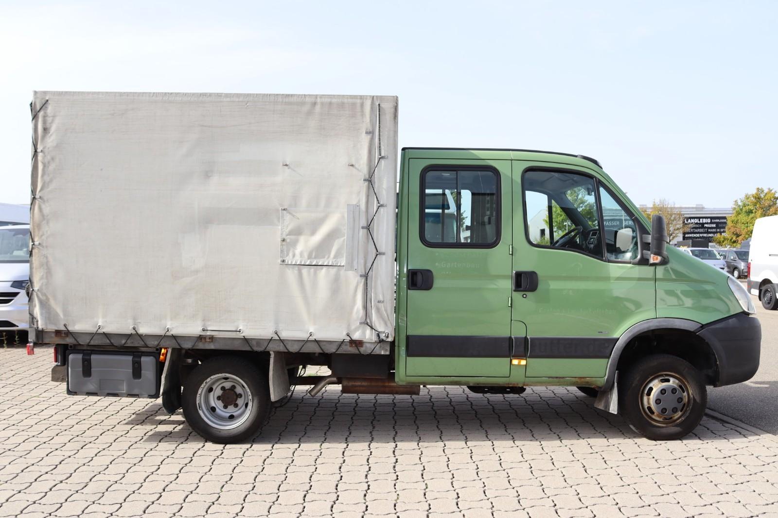 Iveco Daily 35C18 Doka Pritsche Plane 4x4 ALLRAD