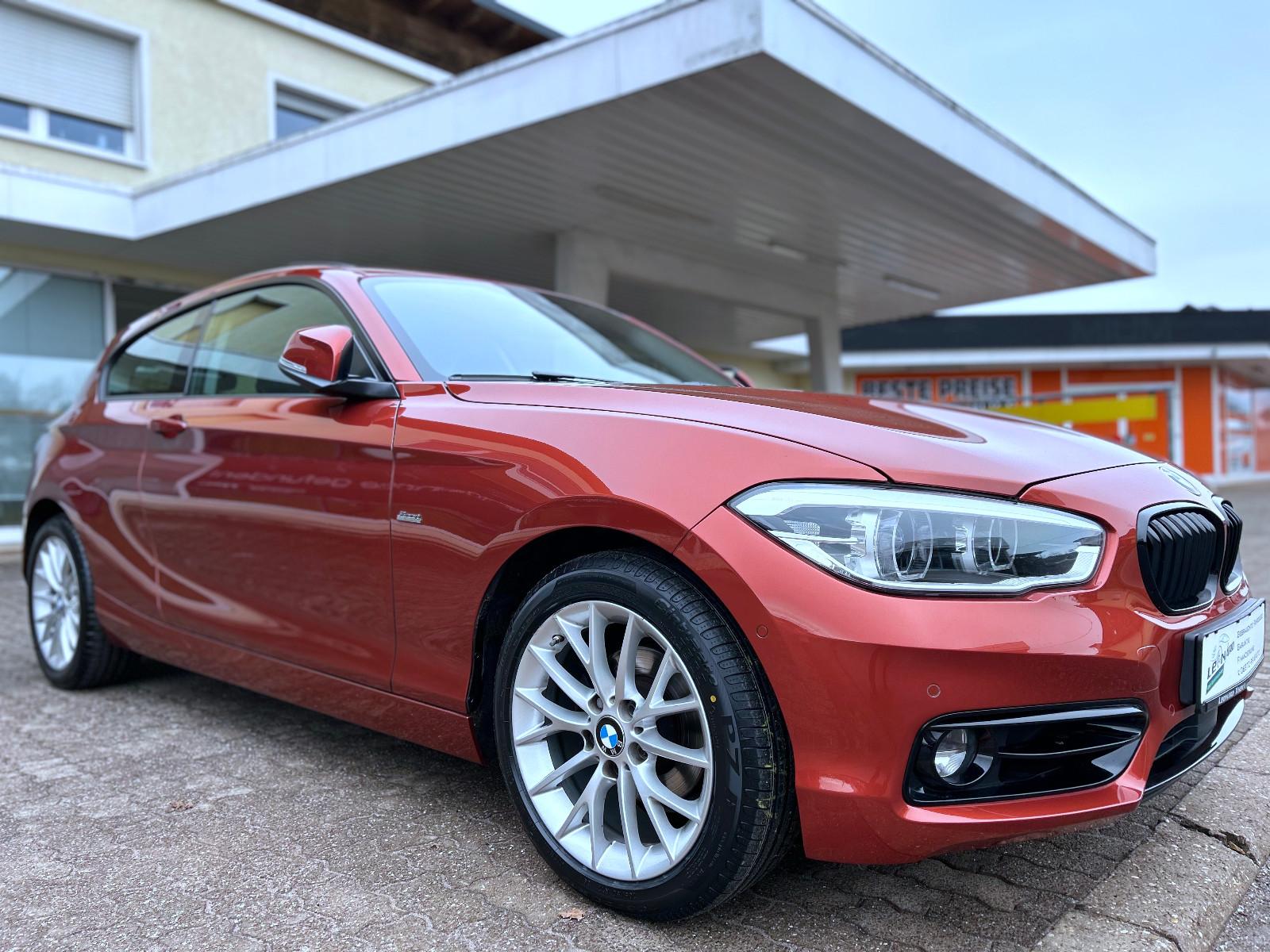 BMW 118 i 3-trg. Sport Line Aut Navi LED Alu Tüv NEU