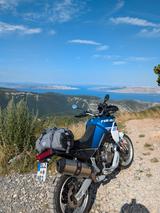 Aprilia Tuareg mit Quickshifter