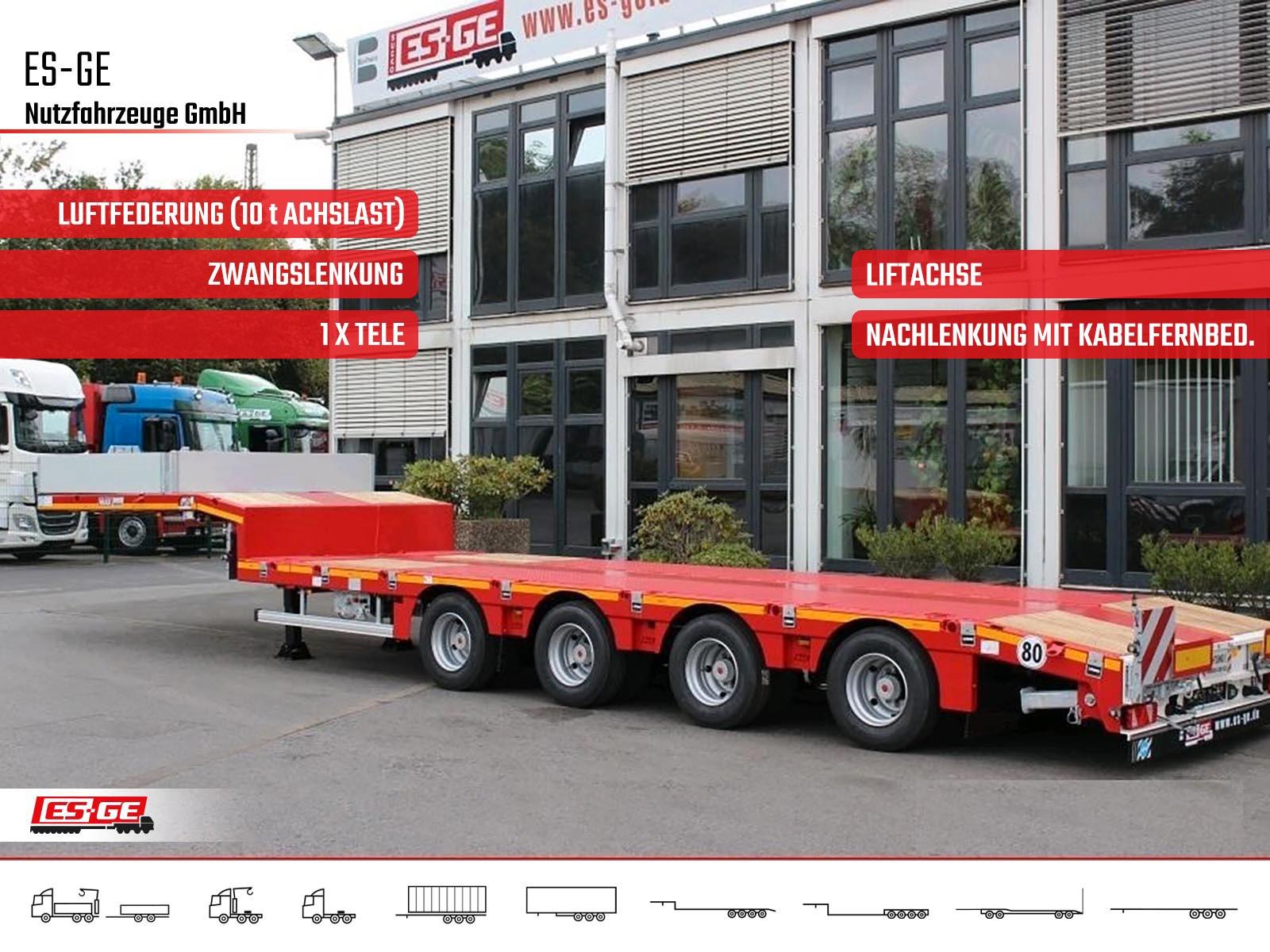 Faymonville MAX Trailer MAX110 Semi-Tieflader