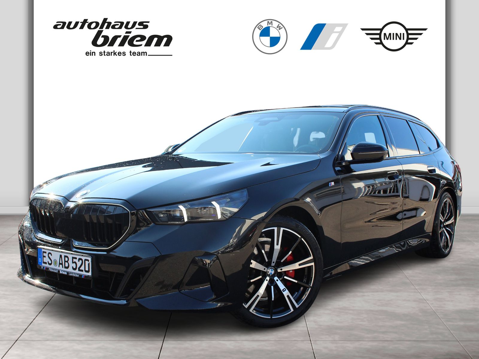 BMW 520d Tour. Aut. M Sportpaket+Pro 20"M LMR Glasda