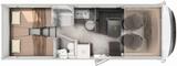 HYMER / ERIBA / HYMERCAR B-Klasse MC I 680 Premium-, Arktispaket, TV - Hymer B Klasse MC T 680