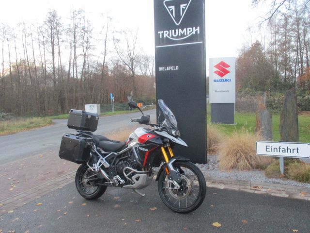 Triumph Tiger 900 Rally Pro - mit Koffer und Topcase