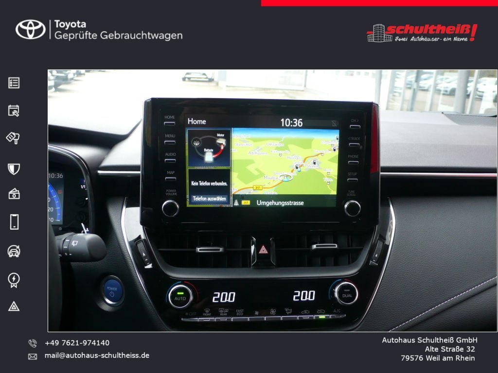Fahrzeugabbildung Toyota Corolla 1.8 Hybrid Team Deutschland