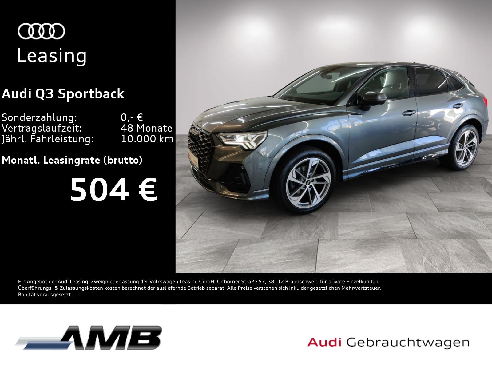 Audi Q3 Sportback S line 35 TDI q. Matrix/Nav+/Standh