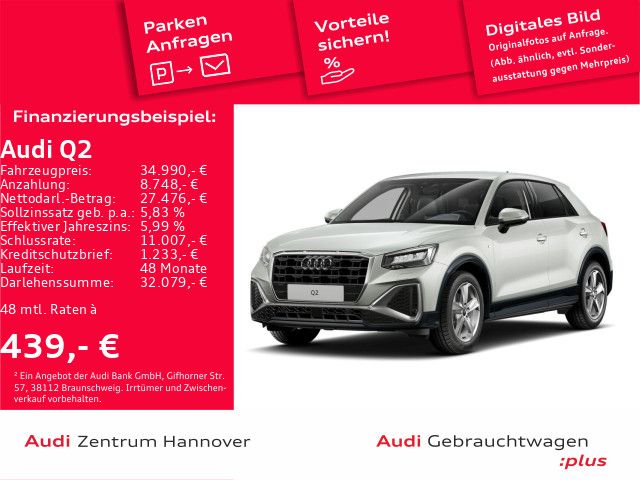 Audi Q2 S line 35 TFSI AHK LED Navi ACC virtual