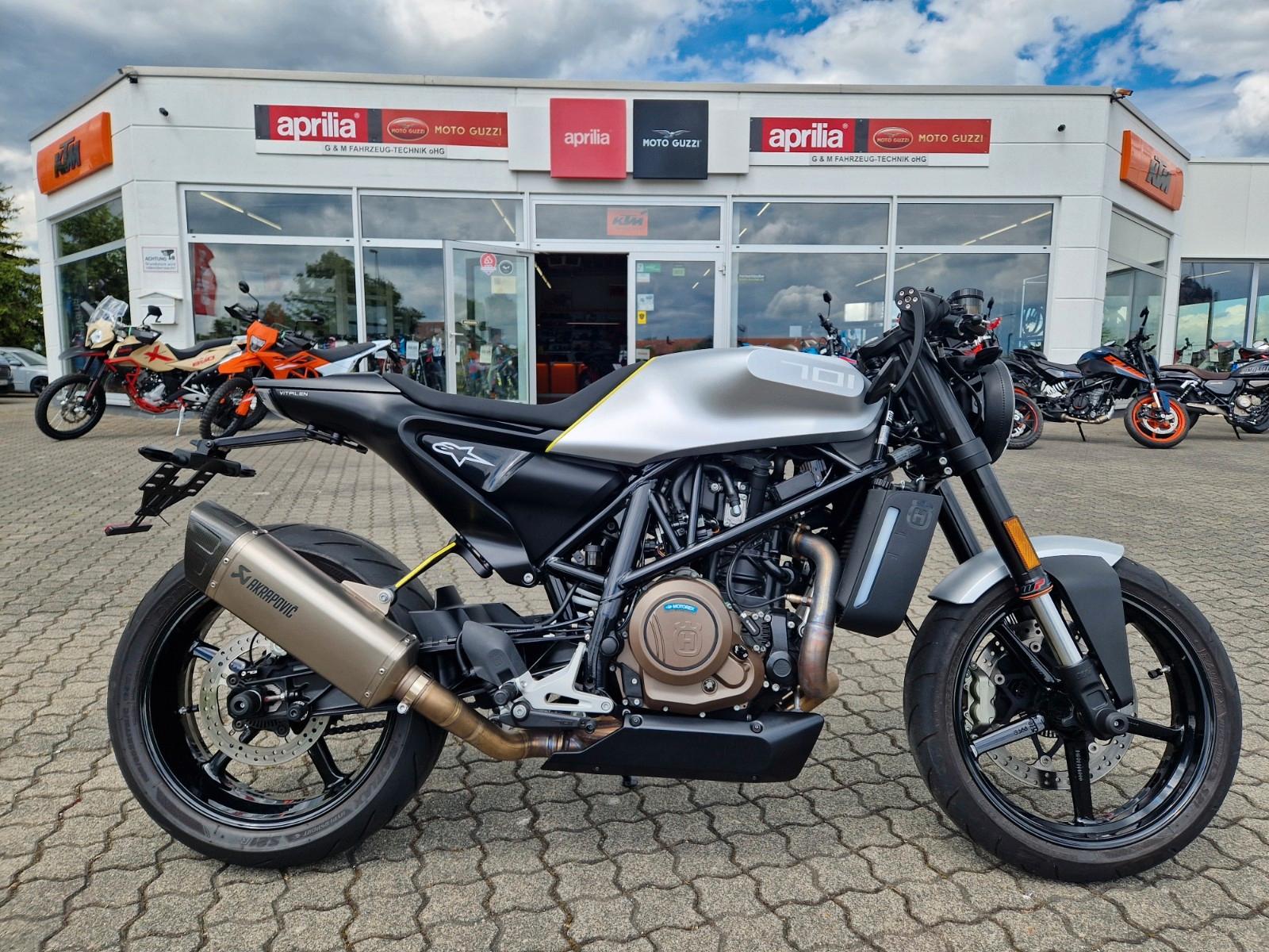 Husqvarna Vitpilen 701  Akrapovic ab1,9%eff.Zins